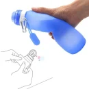 New Arrival 600ml Foldable Beverage Bottle Water Bottle Cup Silicone Travel Outdoor Sports Bicycle Accessories