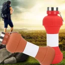 Outdoor sports kettle summer kettle large capacity silicone kettle foldable outdoor water cup portable water cup
