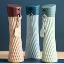 New Arrival Foldable silicone water bottle foldable portable sports cup