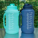 Home Kitchen Extra Large Water Bottle Outdoor Camping Sports and Fitness with Straw Foldable Anti Drop Silicone Cup